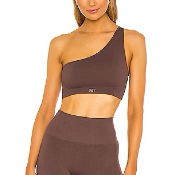 Set Active Sculptflex Ribbed One Shoulder Set - Picture 3 of 4